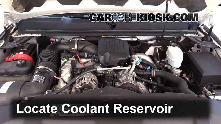 2009 Chevrolet Silverado 3500 HD LT 6.6L V8 Turbo Diesel Crew Cab Pickup (4 Door) Coolant (Antifreeze)